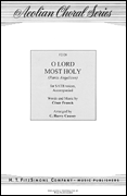 O Lord Most Holy SATB choral sheet music cover